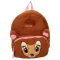 Disney BAMBI prémium 3D bársony iskolatáska
