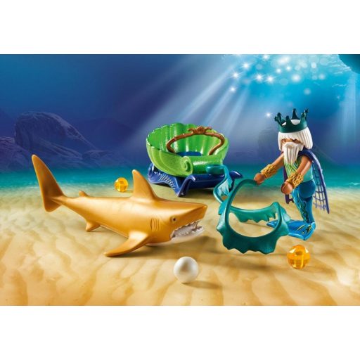 Playmobil 70097 - A tenger királya cápahintóval