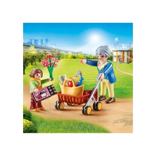 Playmobil 70194 - Nagyi guruló járókerettel