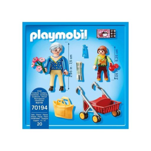 Playmobil 70194 - Nagyi guruló járókerettel