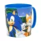 Sonic mikrózható műanyag bögre 390ML