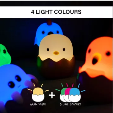   Eggy & Friends Mystery Lights - Gyűjthető LED Meglepetés Figura