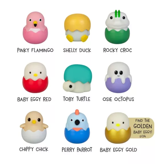 Eggy & Friends Mystery Lights - Gyűjthető LED Meglepetés Figura