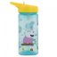 Peppa malac Prémium keményfalú szívószálas kulacs gyerekeknek - 510ML