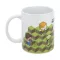 Minecraft TNT BOOM kerámia reggeliző bögre 325ML ajándék dobozban 