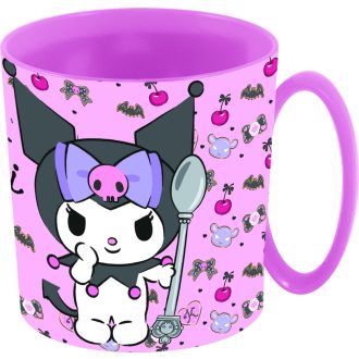 Hello Kitty Kuromi mikrózható műanyag bögre 350ML