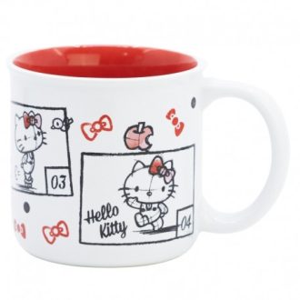   KERÁMIA REGGELIZŐ BÖGRE 415 ML AJÁNDÉKDOBOZBAN HELLO KITTY