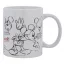 KERÁMIA BÖGRE 330 ML AJÁNDÉKDOBOZBAN MICKEY EGÉR VINTAGE