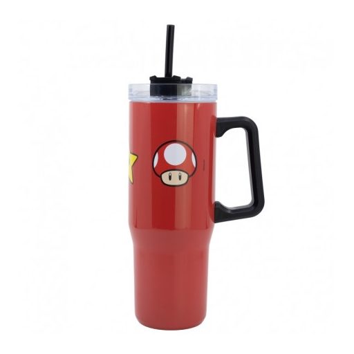 SZIGETELT ROZSDAMENTES ACÉL XL UTAZÓ BÖGRE 940 ML SUPER MARIO