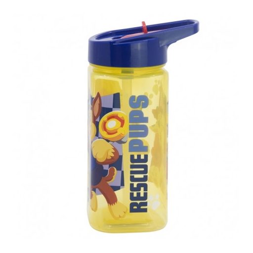 Mancs Őrjárat Prémium keményfalú szívószálas kulacs gyerekeknek - 510ML