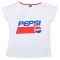 Pepsi White női rövid póló, felső S