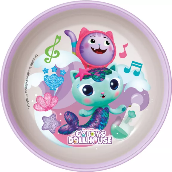 Gabi babaháza Wonderland csúszásmentes micro mélytányér Gabi babaháza Wonderland csúszásmentes micro mélytányér