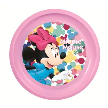 Disney Minnie Feel Good műanyag lapostányér