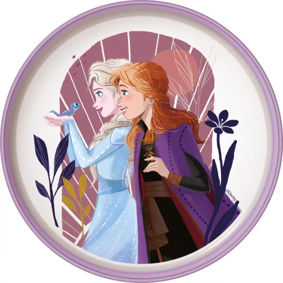 Disney Jégvarázs Journey csúszásmentes micro lapostányér Disney Jégvarázs Journey csúszásmentes micro lapostányér