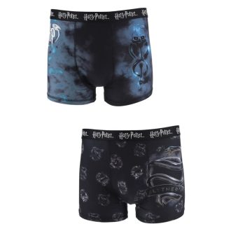 Harry Potter Death Eaters férfi boxeralsó 2 darab/csomag L