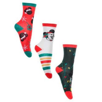 Disney Mickey Santa Hat Karácsonyi férfi Zokni 36/40