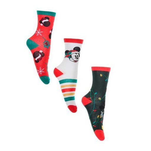 Disney Mickey Santa Hat Karácsonyi férfi Zokni 36/40