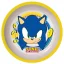 Sonic a sündisznó Rings csúszásmentes micro mélytányér