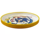 Sonic a sündisznó Rings csúszásmentes micro lapostányér Sonic a sündisznó Rings csúszásmentes micro lapostányér