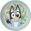Bluey Leaves csúszásmentes micro mélytányér