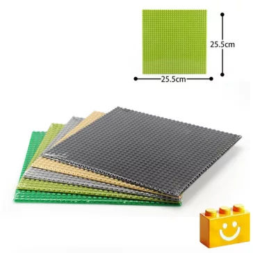   WANGE 8806 | építőjáték alaplap - 100% kompatibilis minden más kedvelt márkával | 32x32 bütyök - Több színben - fehér
