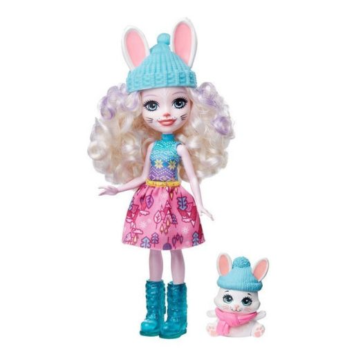 Enchantimals téli üdülő központ Bevy Bunny babával