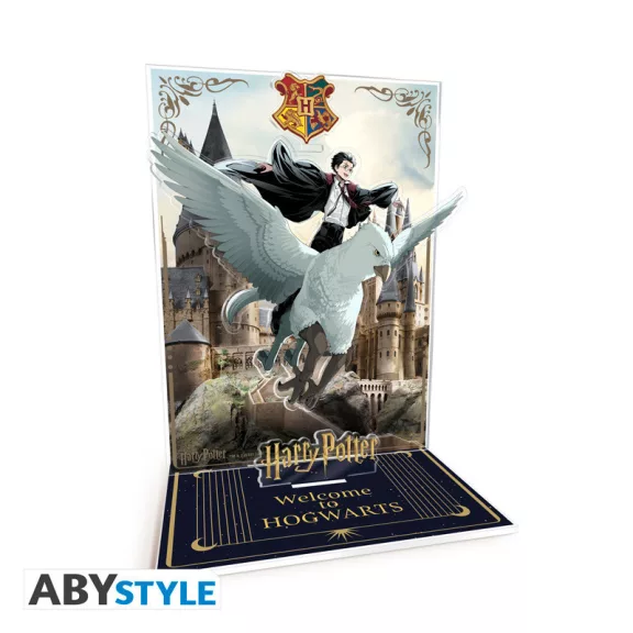 Harry Potter akril dioráma figura Harry & Buck in Hogwarts Harry Potter akril dioráma figura Harry & Buck in Hogwarts