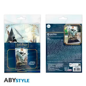 Harry Potter akril dioráma figura Harry & Buck in Hogwarts