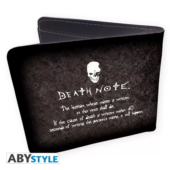 Death Note mintás pénztárca L symbol Vinyl