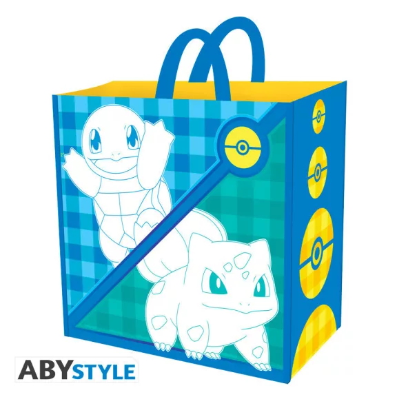Pokemon bevásárlótáska Kanto Starters