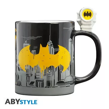 Dc Comics 3D fogantyús bögre Bat-Signal & Batman