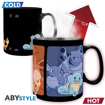 Pokemon hőre változó bögre 460 ml Evolve
