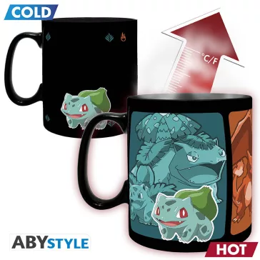 Pokemon hőre változó bögre 460 ml Evolve