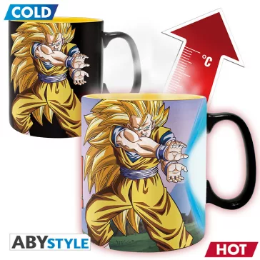 Dragon Ball hőre változó bögre 460 ml -DBZ/Kamehameha