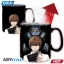 Death Note hőre változó bögre 460 ml Kira & L