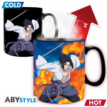 Naruto Shippuden hőre változó bögre 460 ml Duel