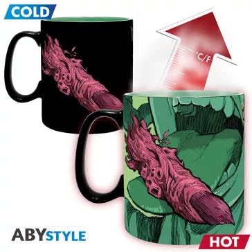 JUJUTSU KAISEN hőre változó bögre 460ml- Itadori&Sukuna