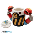 One Piece 3D bögre Iron Pirate Franky shogun