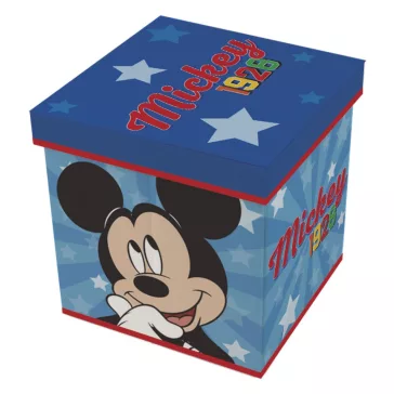 Disney Mickey Cheerful játéktároló 30×30×30 cm