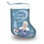 Disney Jégvarázs Celebrate Karácsonyi kandalló zokni, csizma 42 cm