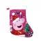 Peppa malac Pink Karácsonyi kandalló zokni, csizma 42 cm