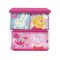 Peppa malac Friends játéktároló állvány 3 rekeszes 53x30x60 cm