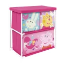 Peppa malac Friends játéktároló állvány 3 rekeszes 53x30x60 cm