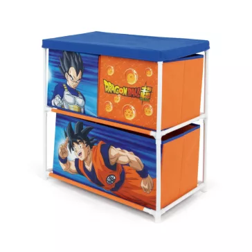   Dragon Ball Vegeta játéktároló állvány 3 rekeszes 53x30x60 cm