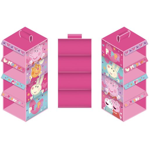 Peppa malac Happy függő szekrényrendező 4 részes