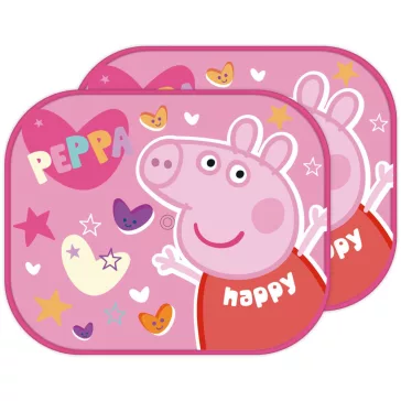 Peppa malac Happy napellenző ablakra 2 db-os
