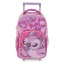 Disney Lilo és Stitch, A csillagkutya Pink Angel gurulós ovis hátizsák, táska 36 cm