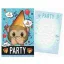 Emoji Blue Party Meghívó