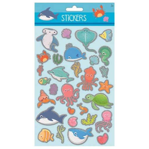 Óceán Aquatic Animals hologrammos szivacs matrica