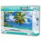 Seychelles Tengerpart Palm tree puzzle 500 db-os